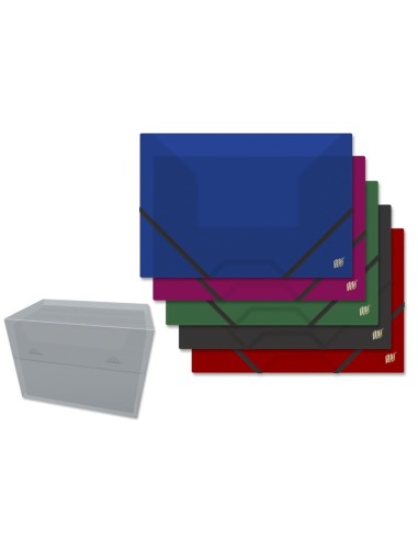 PP CARPETA GOMAS Y SOLAPAS GALAXY