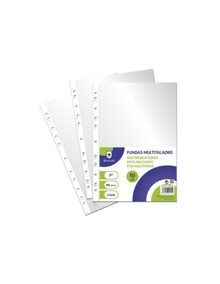 PP FUNDA MULT.Fº SET 10 CRISTAL 0,08mm. BISMARK