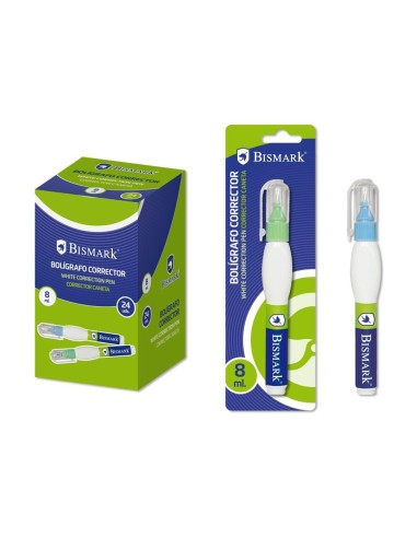 CORRECTOR BOLIGRAFO BISMARK 8 ML. 870