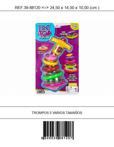 TROMPOS 5 VARIOS TAMAÑOS