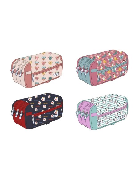 PORTATODO JUMBO 4 CREMALLERAS C/ SOLAPA