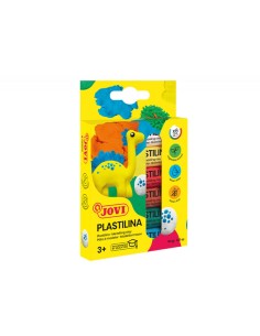 PLASTILINA 6 BARRAS 15G COLORES SURTIDOS JOVI