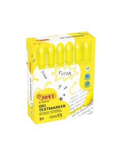 FLUORESCENTE 12UND AMARILLO MARCADORES GEL