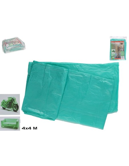 LONA PROTECTORA VERDE 4X4 M