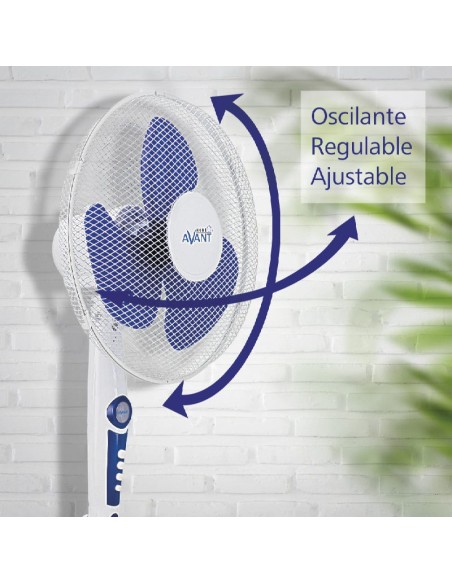 VENTILADOR DE PIE AVANT 16" 45W 40 CM
