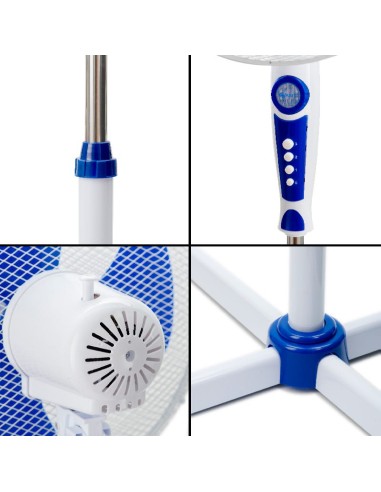 VENTILADOR DE PIE AVANT 16" 45W 40 CM