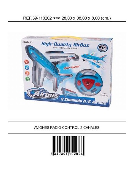 AVIONES RADIO CONTROL 2 CANALES