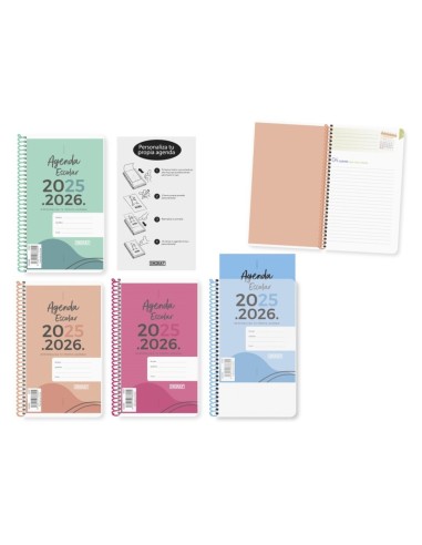 AGENDA ESCOLAR PERSONALIZABLE
