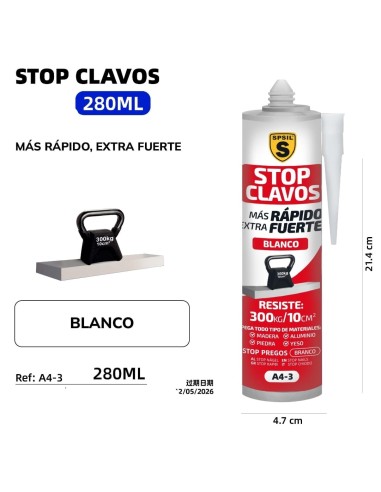 STOP CLAVO 280ML