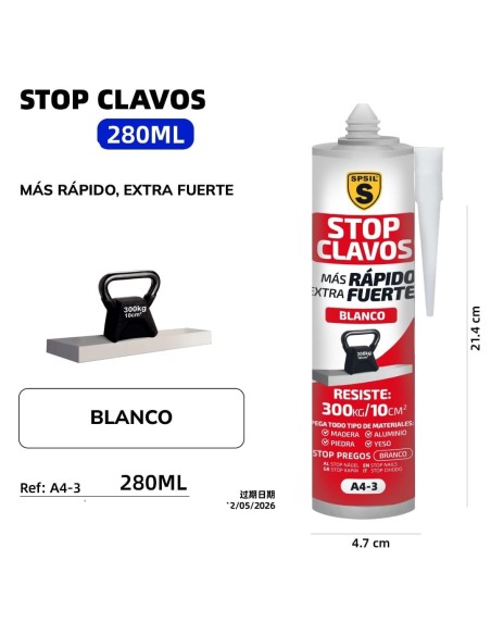 STOP CLAVO 280ML