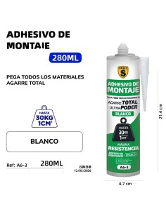 ADHESIVO DE MONTAJE 280ML