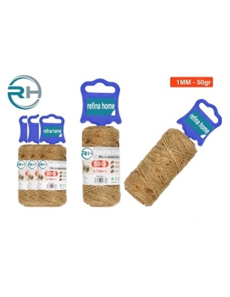 BOBINA YUTE - 1MMX25M 50G