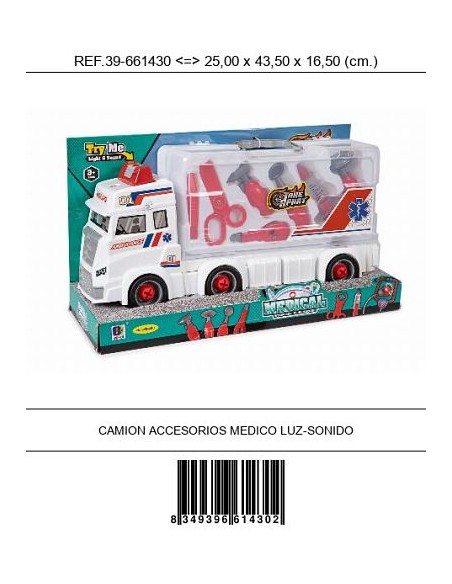 CAMION ACCESORIOS MEDICO LUZ-SONIDO