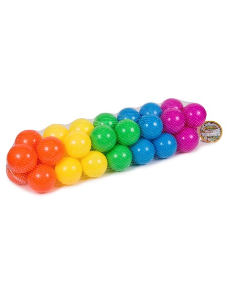 BOLAS MULTICOLOR 8CM 50 PIEZAS