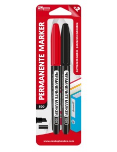 ROTULADORES PERMANENTE COLORES 2 UDS
