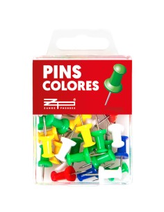 CHINCHETA  PINS COLORES BLISTER