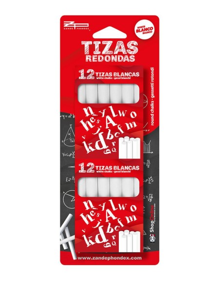 TIZAS BLANCAS 2UDS