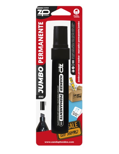 ROTULADOR PERMANENTE JUMBO NEGRO
