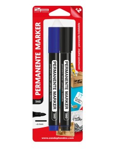 ROTULADOR  PERMANENTE 2UDS