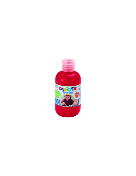 TEMPERA 250ML CARIOCA ROJO BRILLANTE