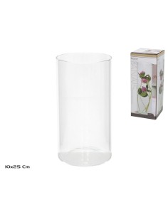 FLORERO TUBO CRISTAL 10X25CM ANAIS