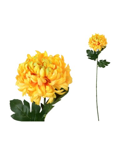 VARA CRISANTEMO -80CM (AMARILLO)