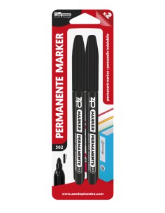 ROTULADOR PERMANENTE NEGRO 2 UND