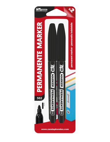 ROTULADOR PERMANENTE NEGRO 2 UND