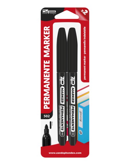 ROTULADOR PERMANENTE NEGRO 2 UND
