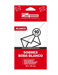 SOBRES 90X140 BLANCO