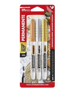 ROTULADORES PERMANENTES METALICOS