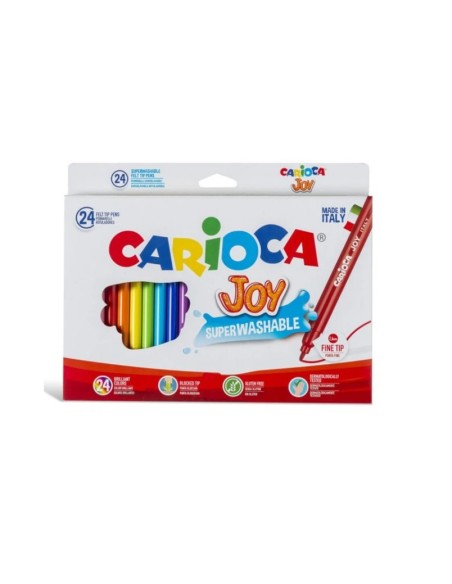 ROTULADORES 24 JOY SUPERWASHABLE CARIOCA