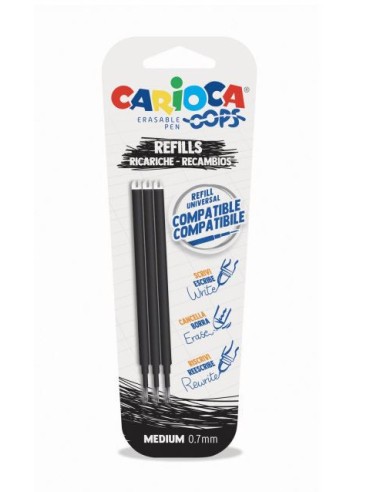 RECAMBIOS 3UND OOPS NEGRO CARIOCA