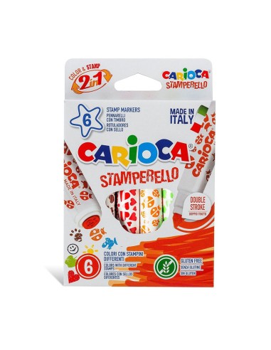 ROTULADORES 6UND STAMPERELLO CARIOCA