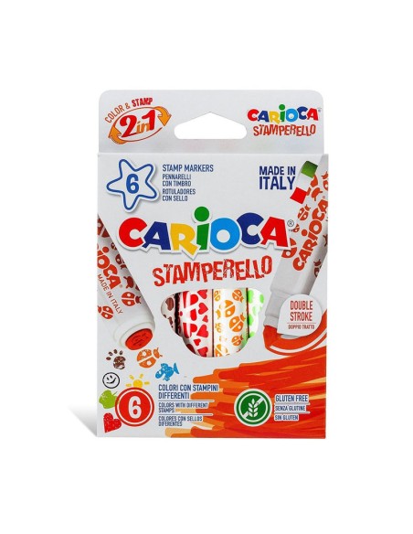 ROTULADORES 6UND STAMPERELLO CARIOCA