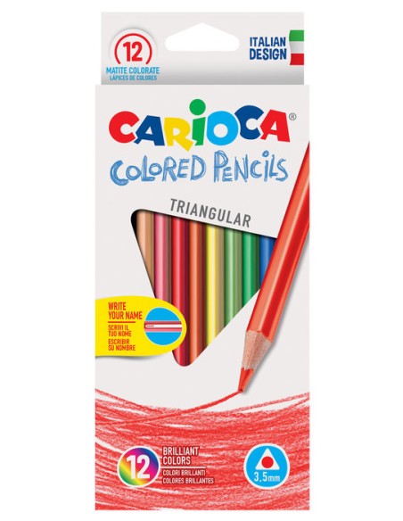 LAPICES 12UND TRIANGULARES