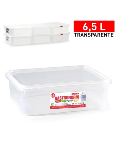 FIAMBRERA 6.5L Nº 7  TRANSPARENTE