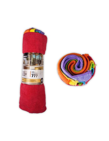 PAÑO MICROFIBRA 777  SET 6 UNI 30X40 PAMEX