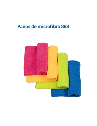 PAÑO MICROFIBRA 888 CAJA 12 UDS 35X40CM