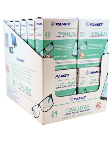 TOALLITAS LIMPIA GAFAS Y PANTALLAS