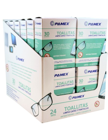 TOALLITAS LIMPIA GAFAS Y PANTALLAS