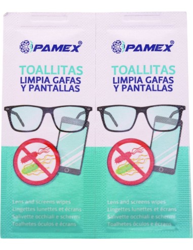 TOALLITAS LIMPIA GAFAS Y PANTALLAS
