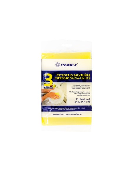 ESTROPAJO SALVAUÑAS PROFESIONAL SET 3