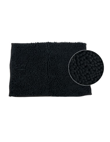 ALFOMBRA DE MICROFIBRA NEGRA PAMEX