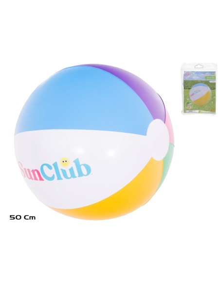 BALON PLAYA ARCOIRIS DIA.50 CM