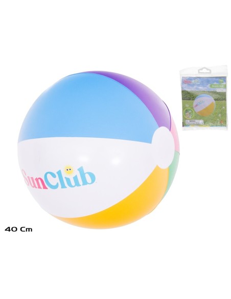BALON PLAYA ARCOIRIS DIA.40 CM