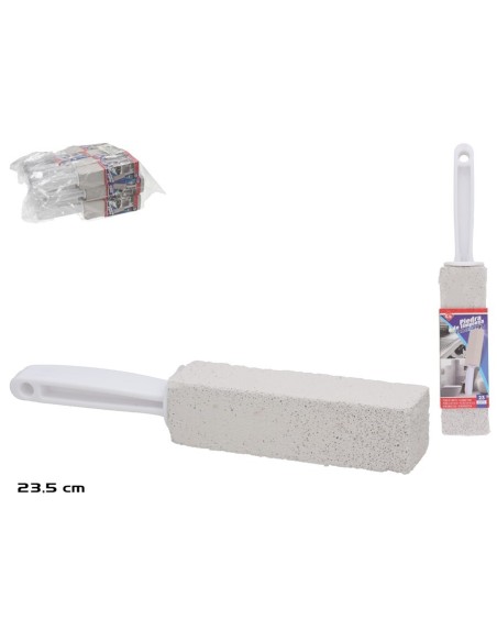 PIEDRA DE LIMPEZA 23,5 CM CON MANGO