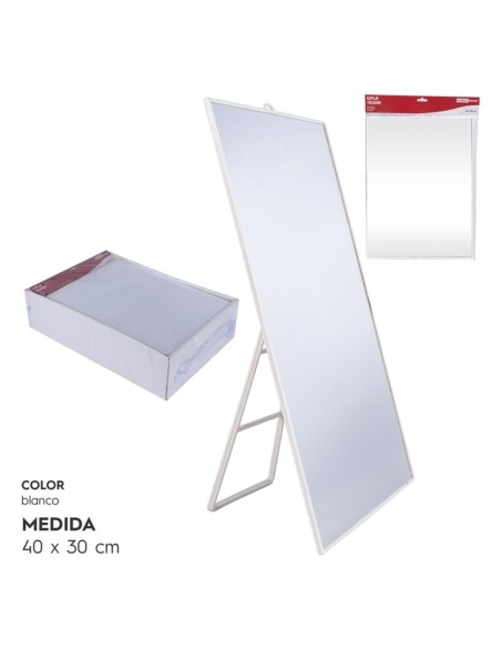 ESPEJO TOCADOR 20x15 CM BLANCO