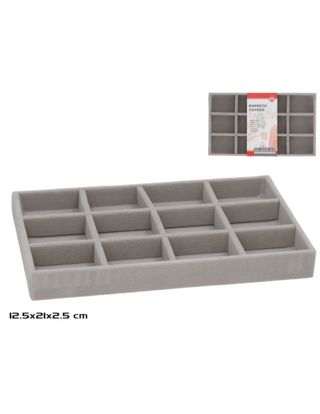 BANDEJA JOYERO TAYLOR 21X12.5X2.5CM
