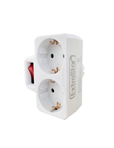 LADRON 2 BASES C/INTERRUPTOR 3680W